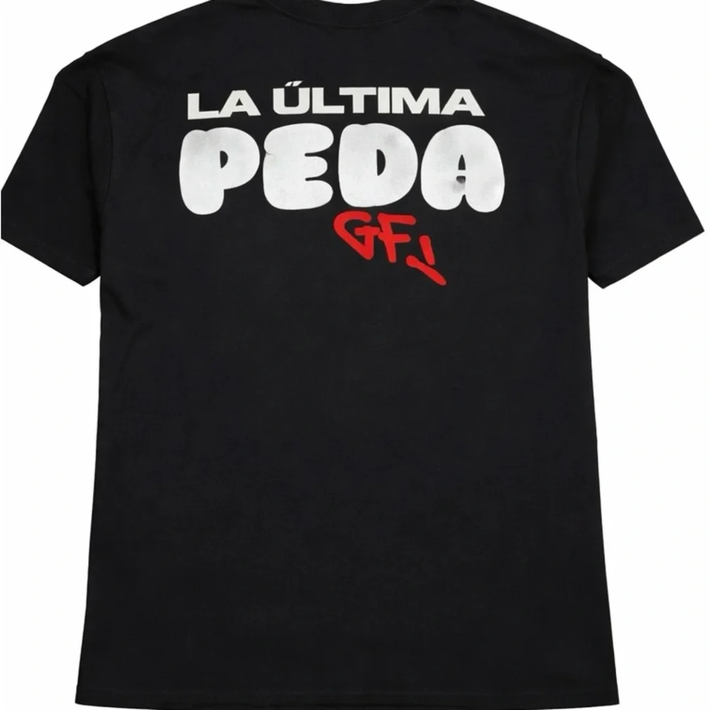 Grupo Firme 2024 La Última Peda Tour Shirt XL Graffiti Heart Official VIP Merch!